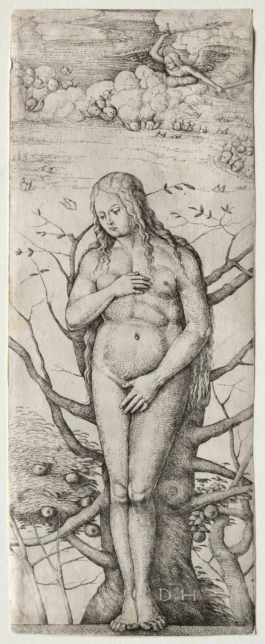 Eve, by Daniel Hopfer, 1520