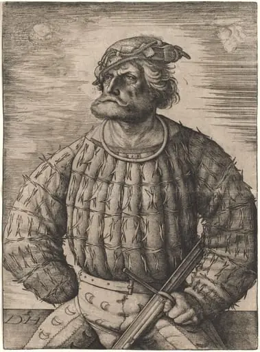 Kunz von der Rosen, by Daniel Hopfer