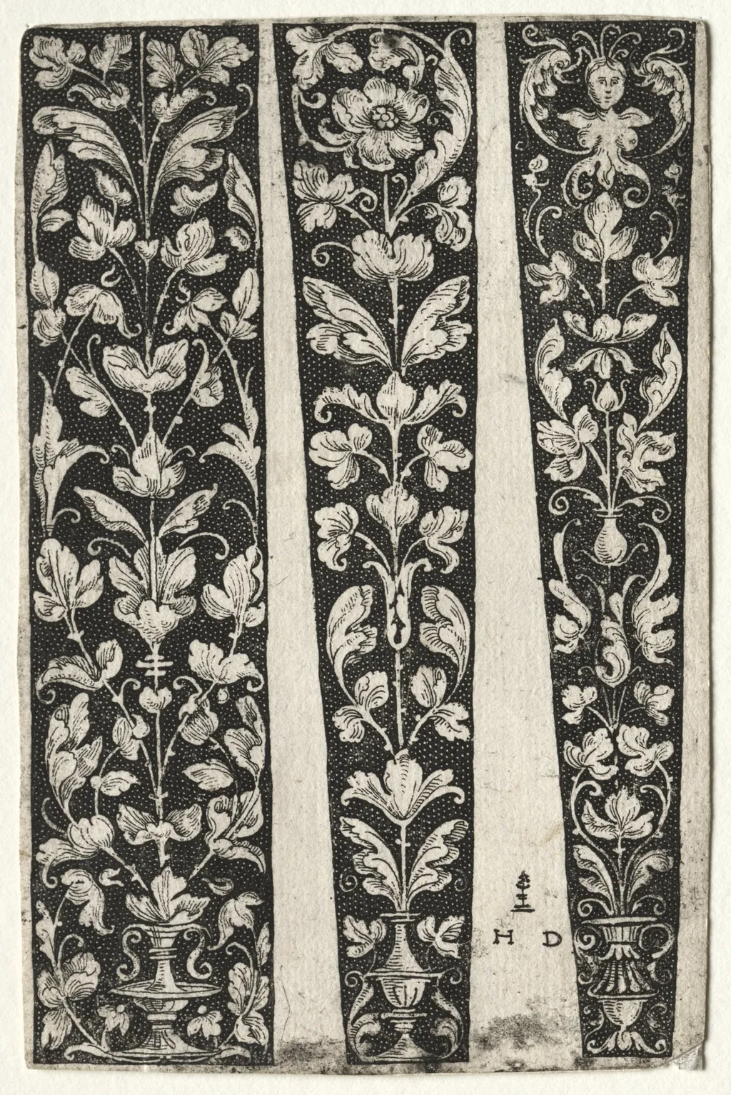 Ornamental Fillet, by Daniel Hopfer, 1518