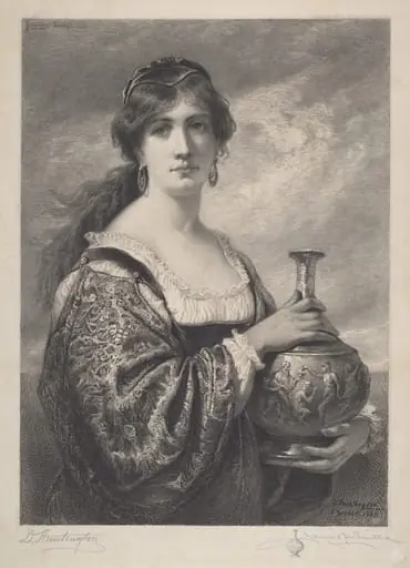 The Goldsmith's Daughter, by Daniel Huntington