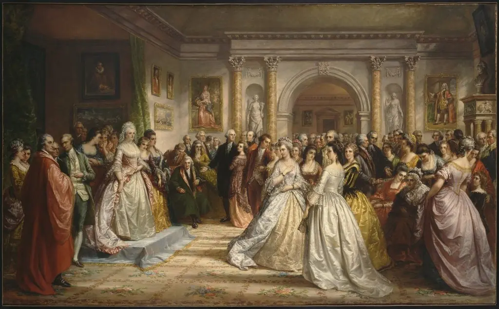 The Republican Court (Lady Washington's Reception Day), by Daniel Huntington