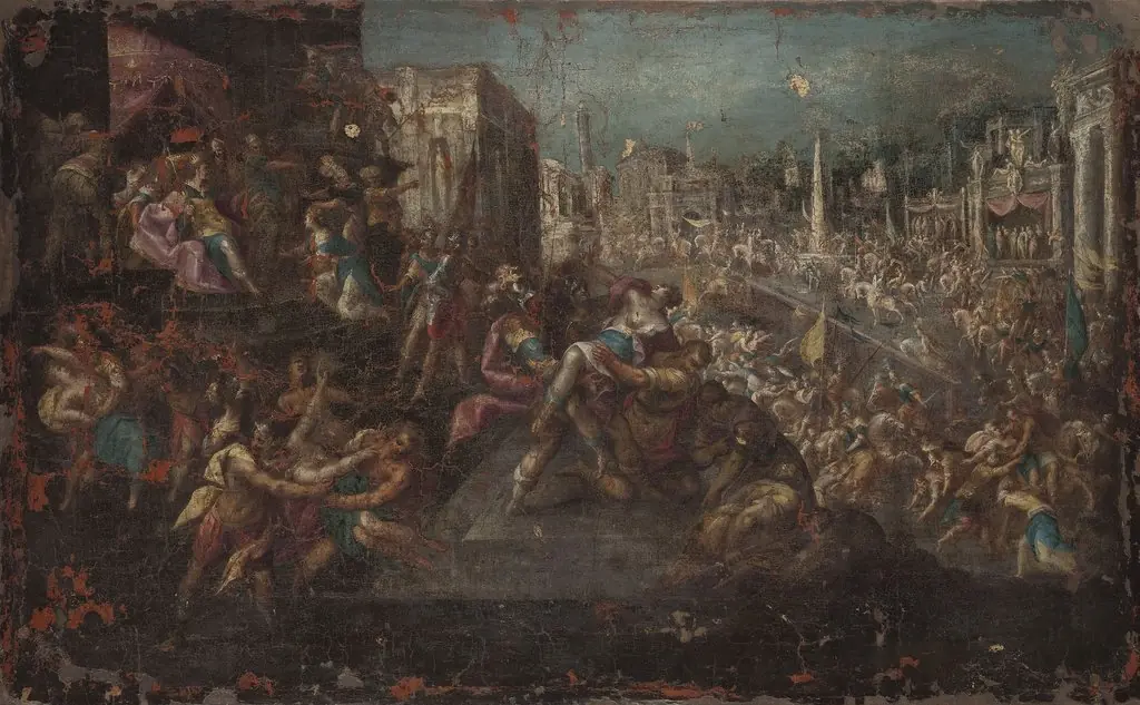 Abduction of the Sabine women, by Daniel Kondratowicz