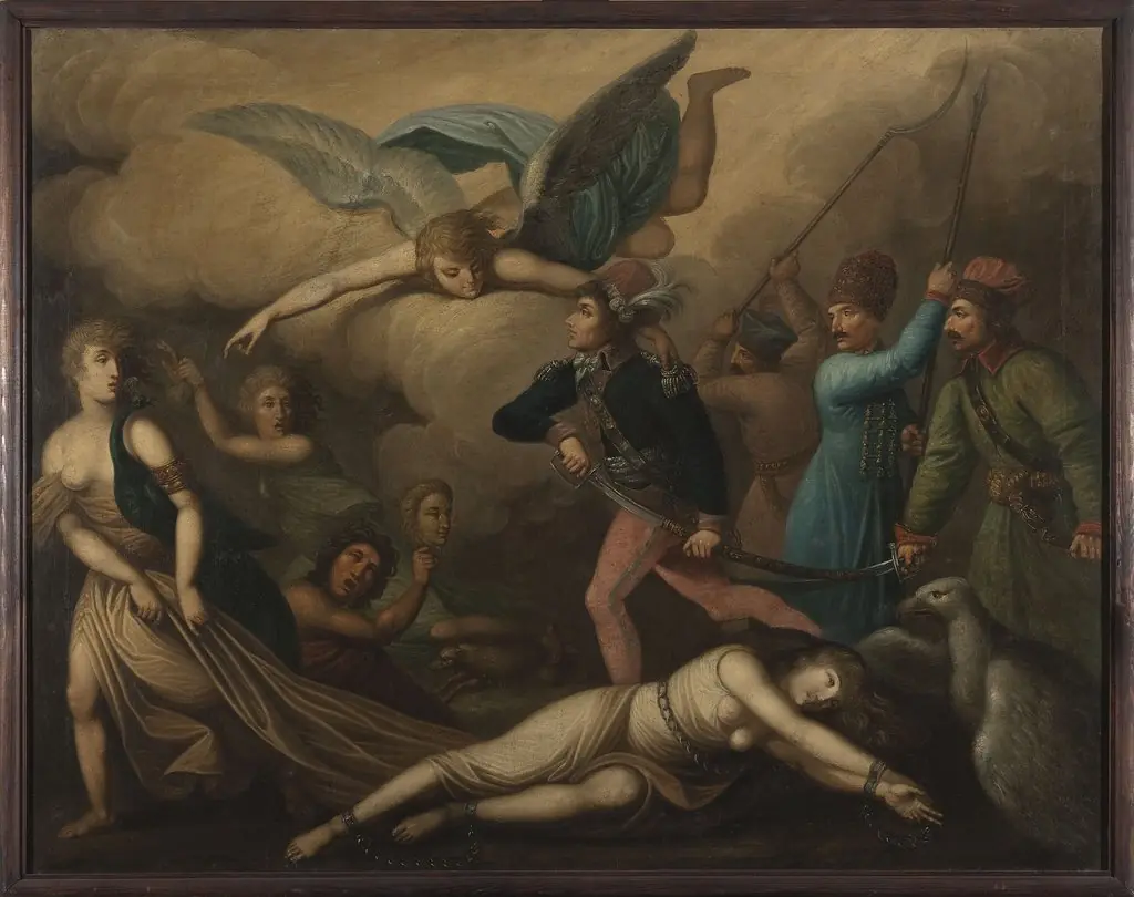 Allegory of Kościuszko, by Daniel Kondratowicz