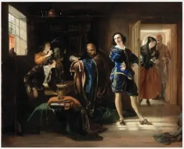 A Scene from Gil Blas, by Daniel Maclise