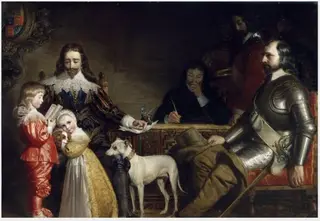 An Interview between Charles I and Oliver Cromwell