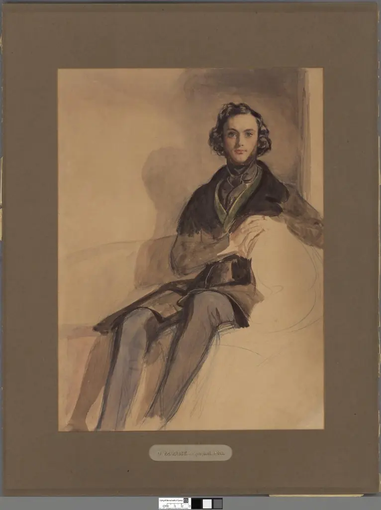 D Maclise, by Daniel Maclise