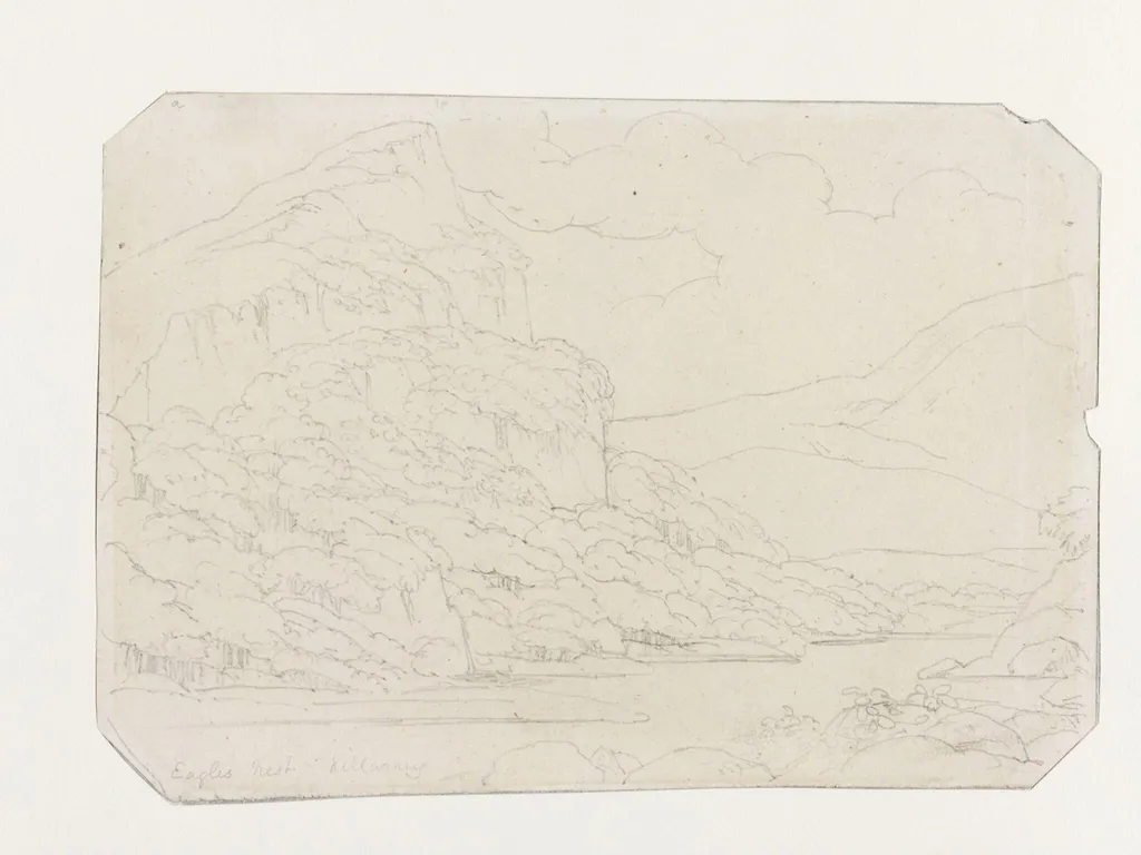 Eagle's Nest, Killarney, by Daniel Maclise, 1826