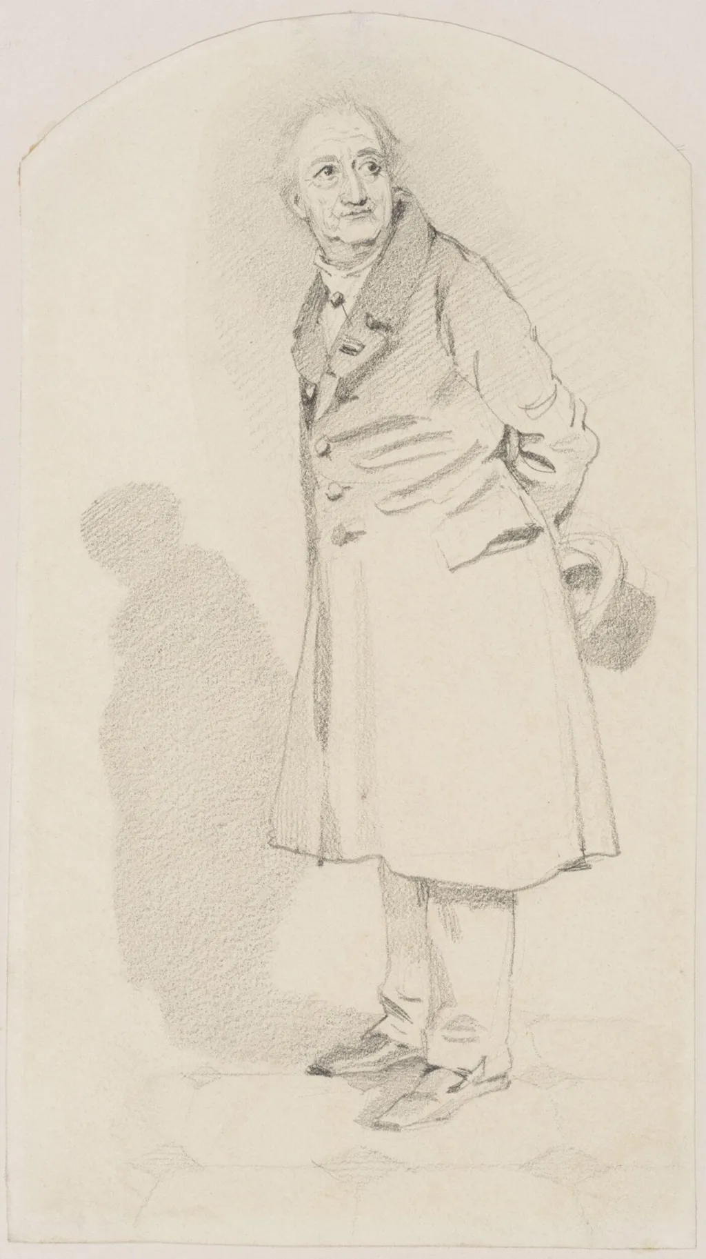 Johann Wolfgang von Goethe, by Daniel Maclise, 1830