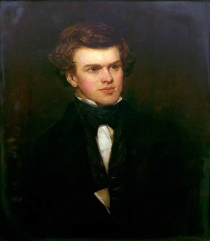 John Forster (1812–1876), by Daniel Maclise