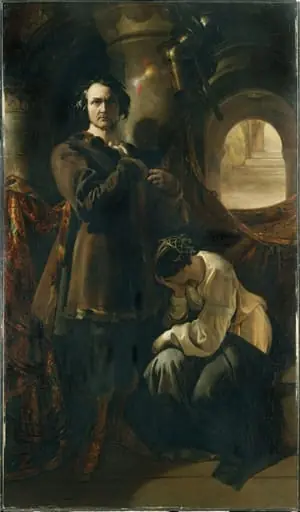 Macready as Werner, by Daniel Maclise