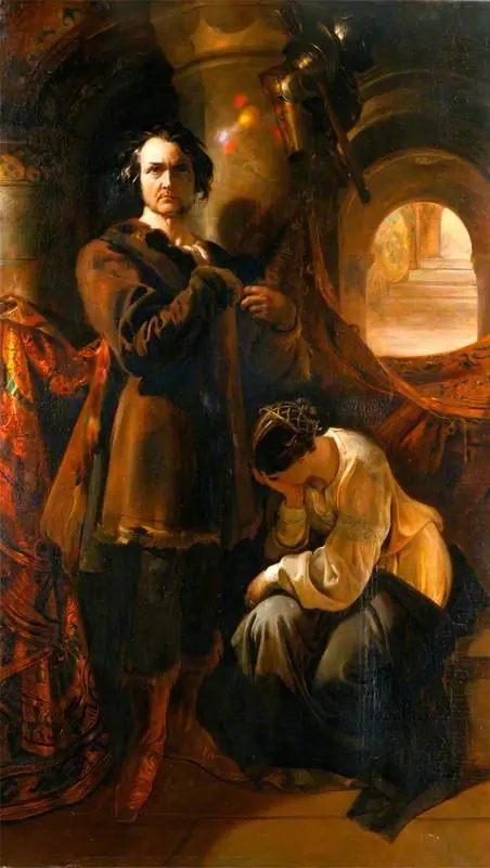 Macready as Werner, by Daniel Maclise