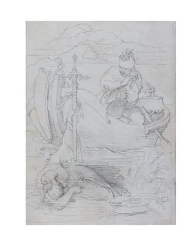 Morte d'Arthur, by Daniel Maclise