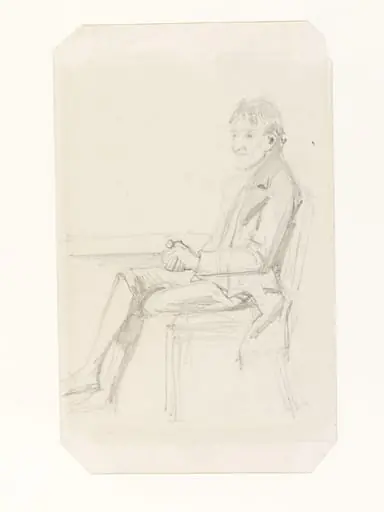 Portrait of John Soane, by Daniel Maclise