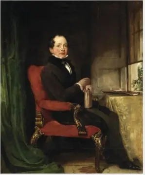 Portrait of Thomas Moore (1779-1852), Poet, by Daniel Maclise