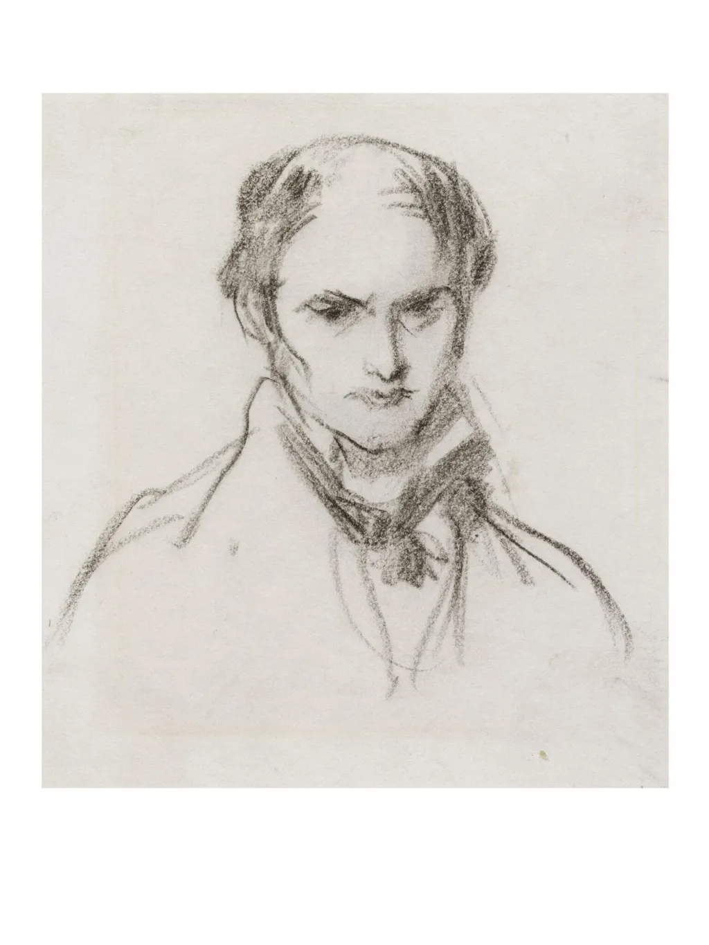 Self-portrait, by Daniel Maclise, 1825