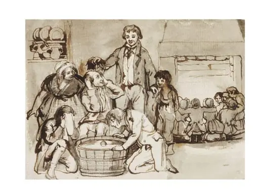 Snapp Apple Night, by Daniel Maclise