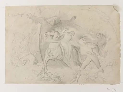 "Study for Undine", by Daniel Maclise