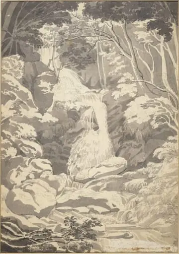 Waterfall, by Daniel Maclise