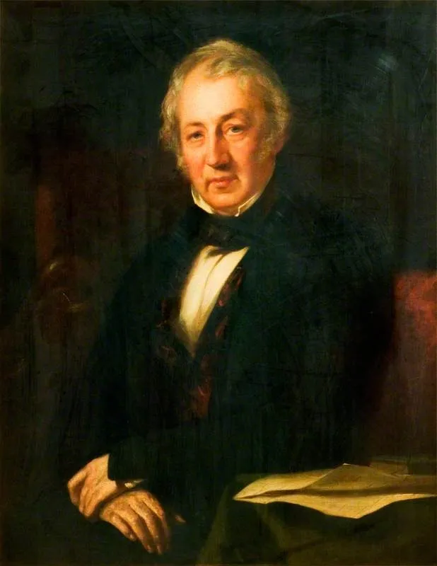 Andrew Ure (1778–1857), MD, FRS, by Daniel Macnee, oil, 1849