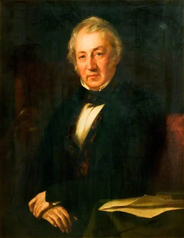 Andrew Ure (1778–1857), MD, FRS, by Daniel Macnee