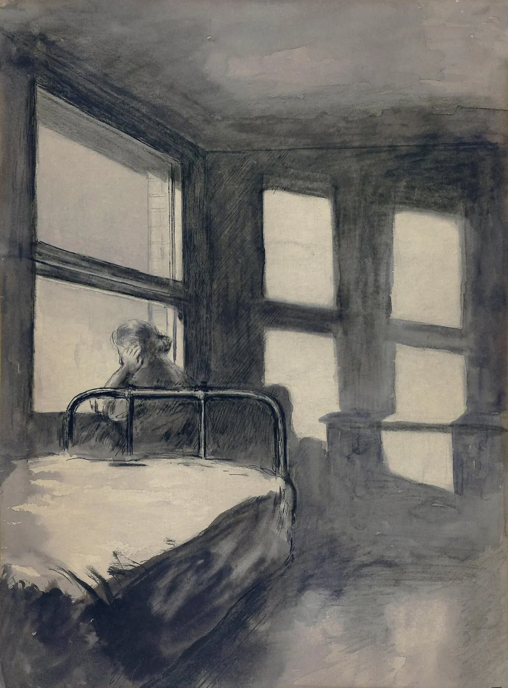 Bedroom, by Daniel Moiseiwitsch, 1941
