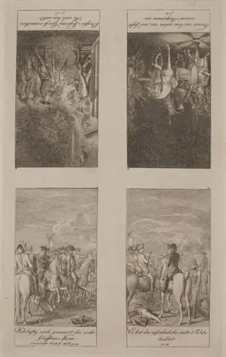 Characteristics of King Frederik II (Part III), by Daniel Nikolaus Chodowiecki
