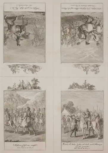 Charakteristik Friedrichs II (Part III), by Daniel Nikolaus Chodowiecki