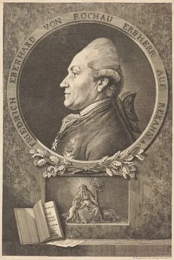 F.E. von Rochow, by Daniel Nikolaus Chodowiecki