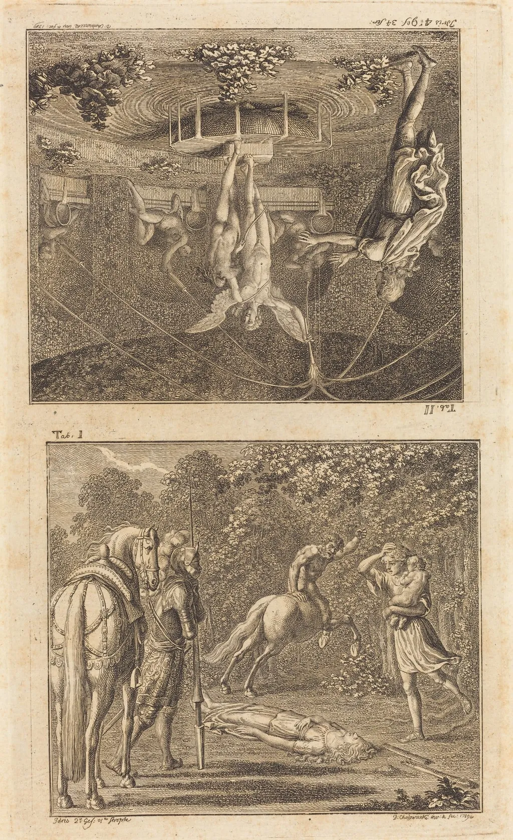 Idris, by Daniel Nikolaus Chodowiecki, ink, 1789