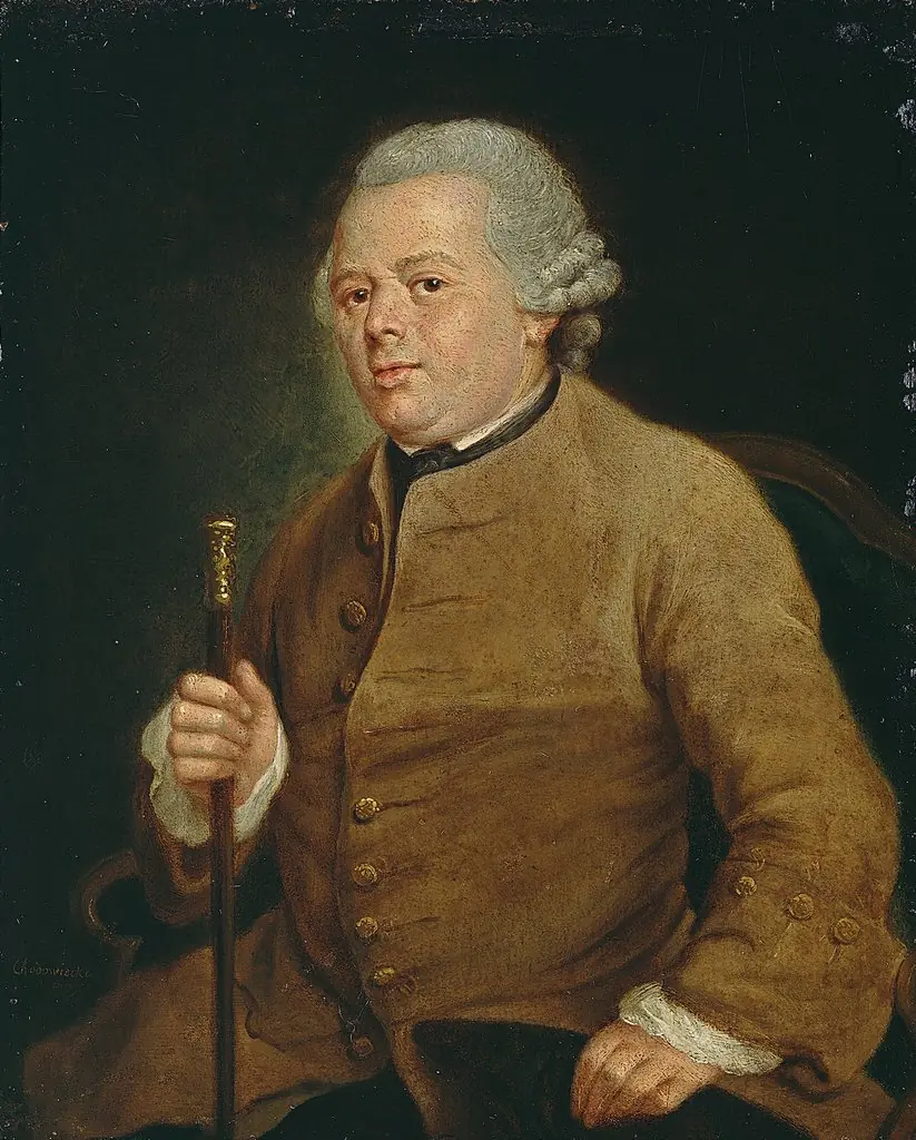 Portrait of the Merchant Marcus Levin (died 1790), by Daniel Nikolaus Chodowiecki