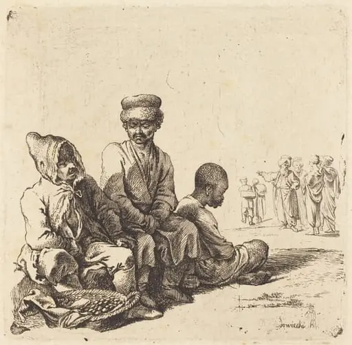 Russians and Turks, by Daniel Nikolaus Chodowiecki
