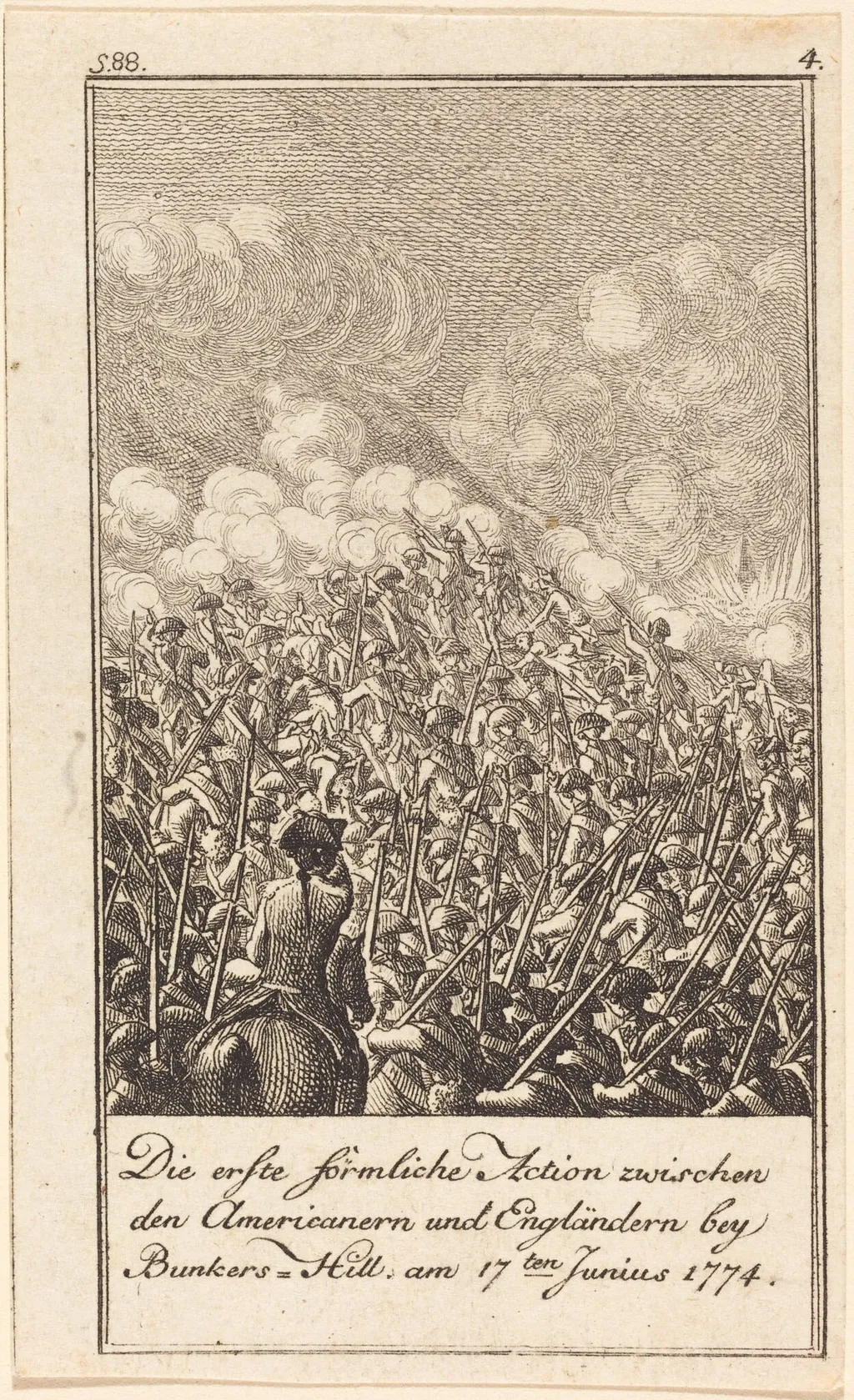 The History of the United States, by Daniel Nikolaus Chodowiecki, ink, 1784