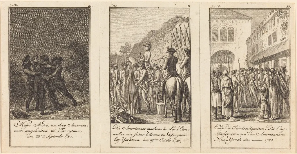 The History of the United States, by Daniel Nikolaus Chodowiecki, ink, 1784