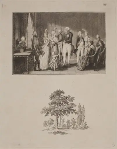 The Prussian Royal Family, by Daniel Nikolaus Chodowiecki