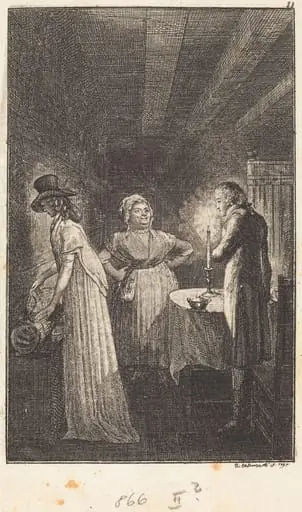 The Voyage to Paris, by Daniel Nikolaus Chodowiecki