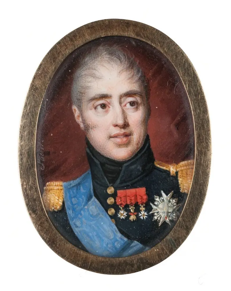 Charles X, King of France and Navarre, by Daniel Saint