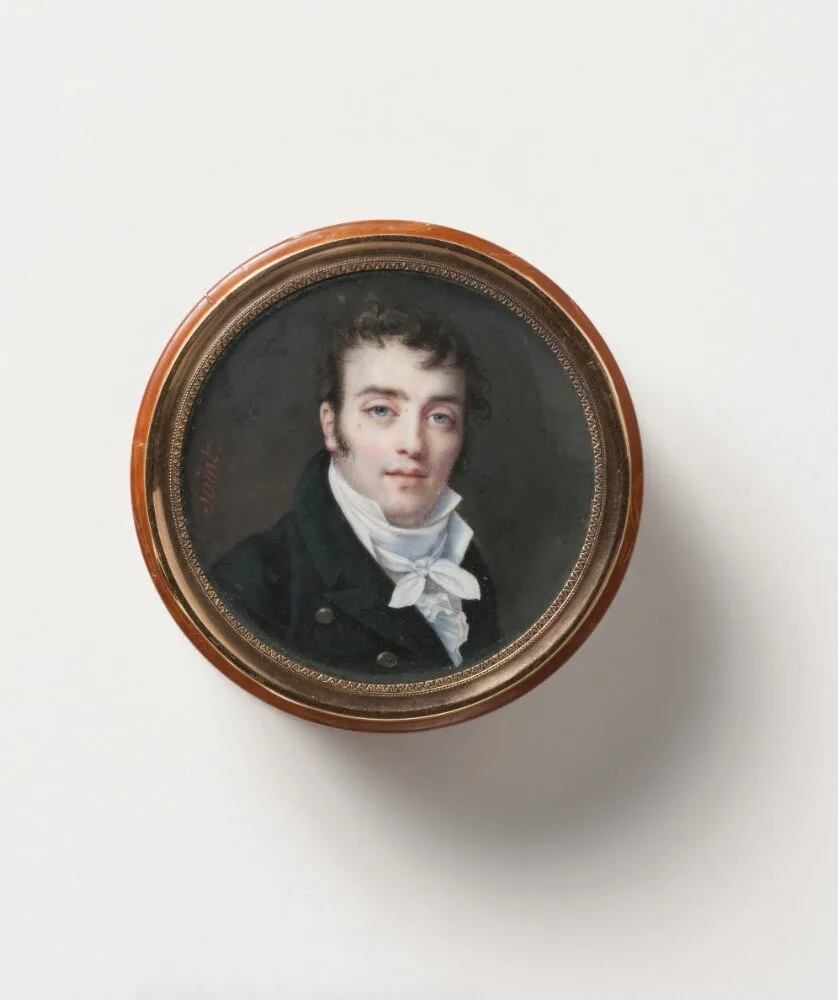 Unknown Man, by Daniel Saint, unspecified, 1822