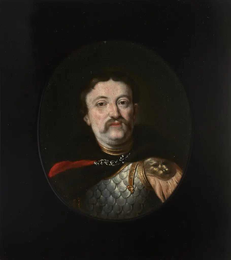 Portret Jana III Sobieskiego (1629-1696), króla Polski, by Daniel Schultz
