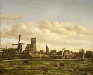 View of Den Briel, by Daniel Vosmaer, 1658