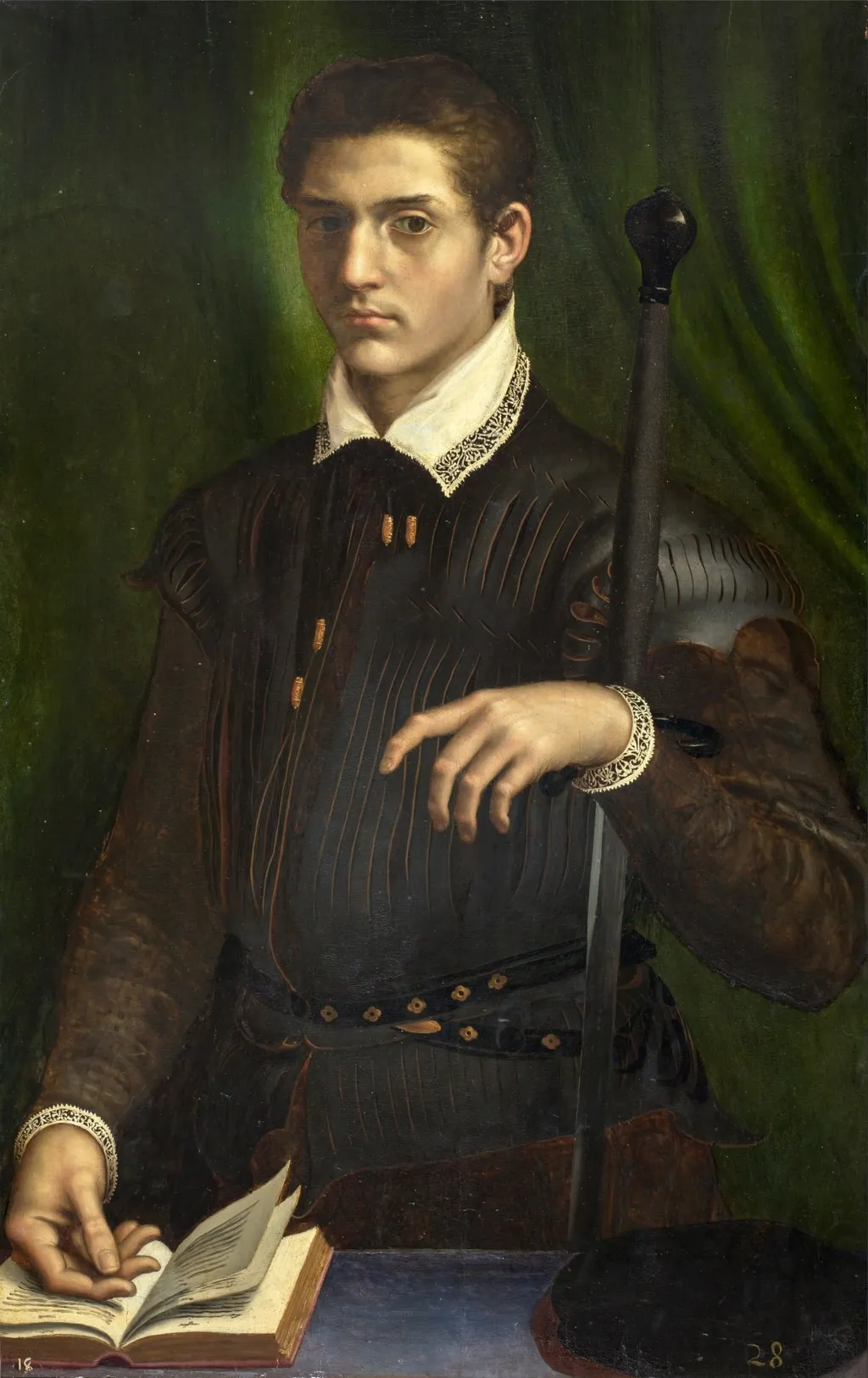 Portrait of a Gentleman, by Daniele da Volterra, unspecified, 1550