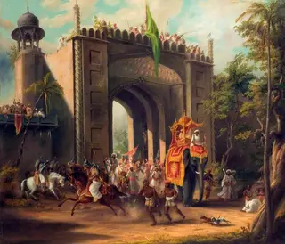 A State Procession in India