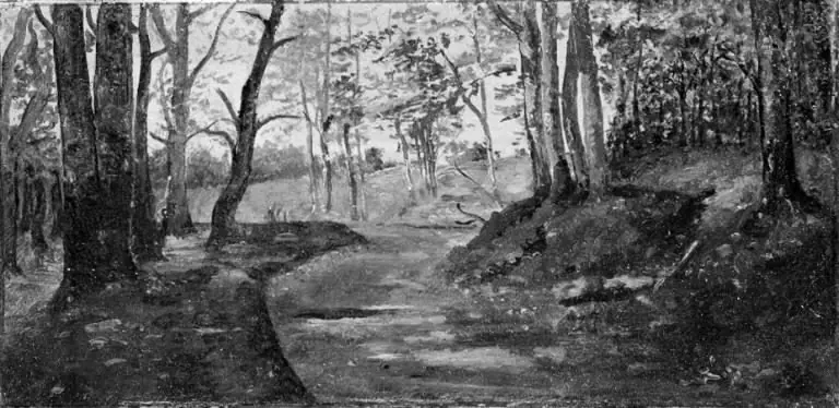 A Path through a Wood, by Dankvart Dreyer