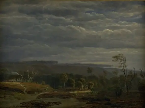 A View of a Wooded Landscape in Jutland, by Dankvart Dreyer