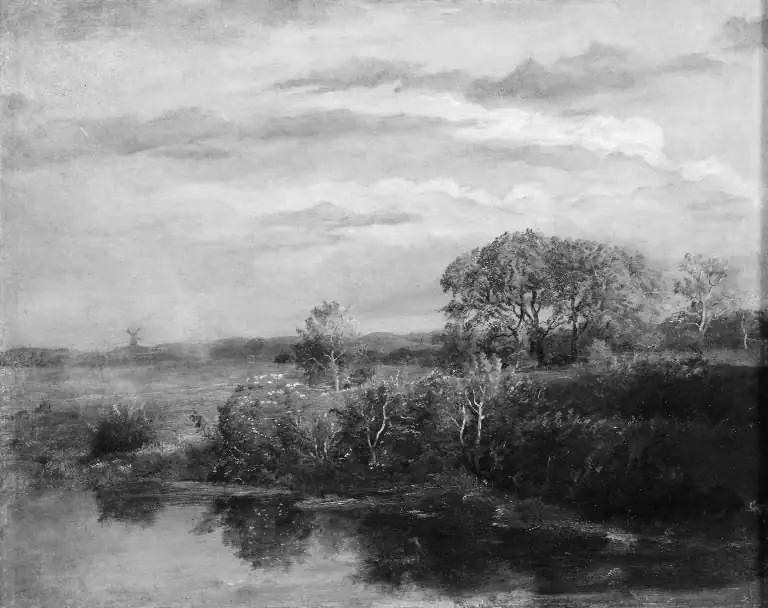 Landscape with a Rainbow, by Dankvart Dreyer