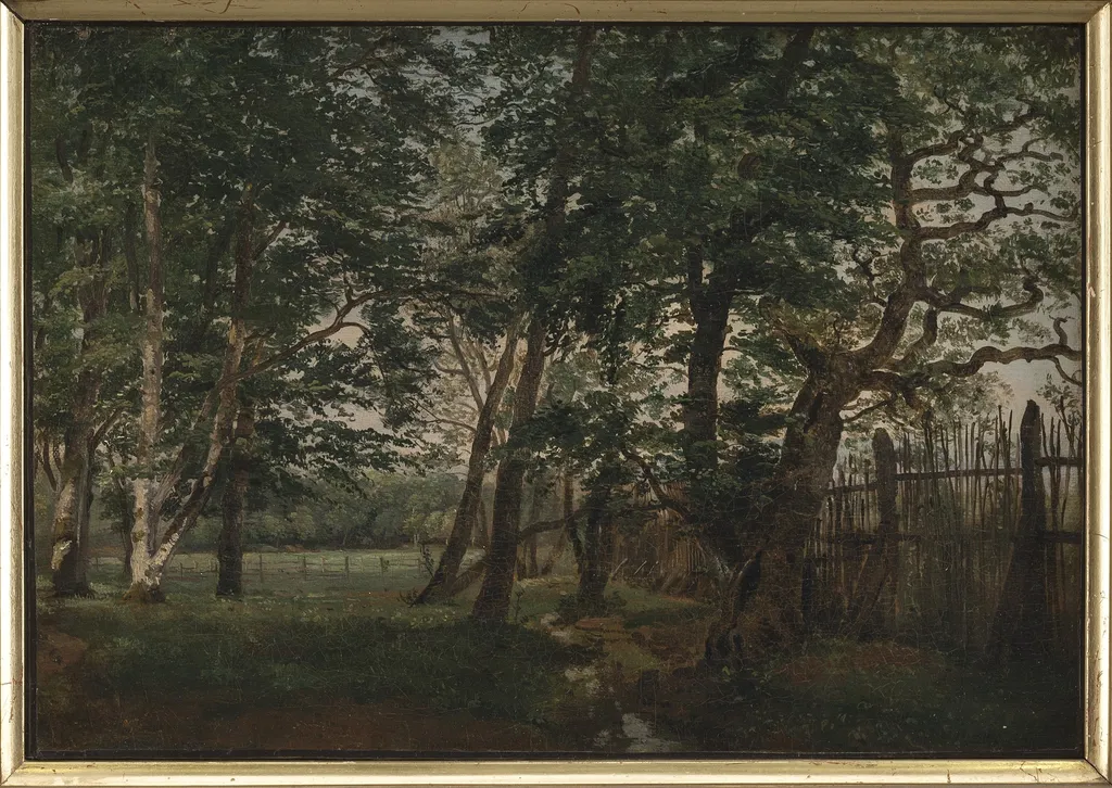 The Deer Park North of Copenhagen, by Dankvart Dreyer, unspecified, 1844