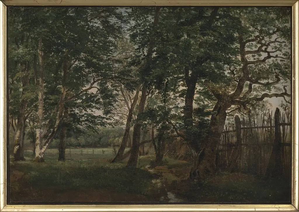 The Deer Park North of Copenhagen, by Dankvart Dreyer
