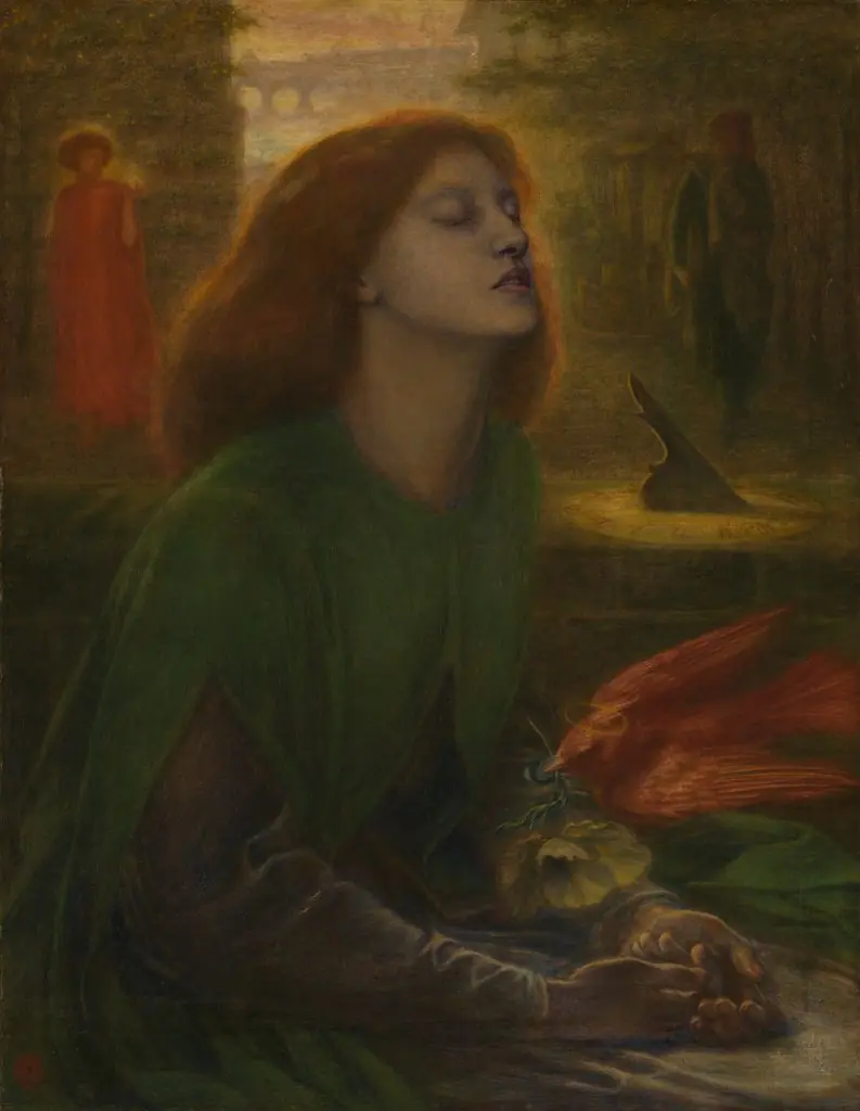 Beata Beatrix, by Dante Gabriel Rossetti
