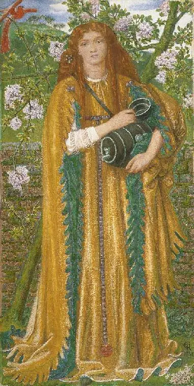 Golden Water, by Dante Gabriel Rossetti