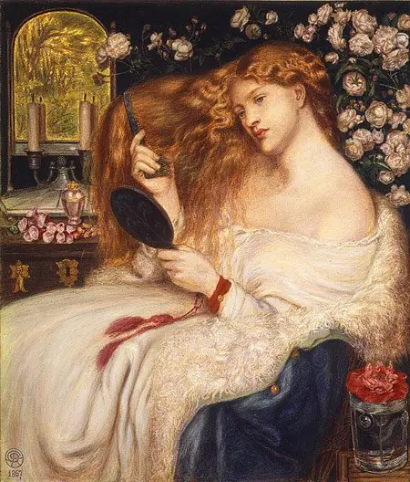 Lady Lilith, by Dante Gabriel Rossetti