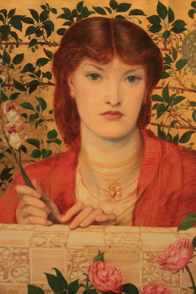 Regina Cordium, by Dante Gabriel Rossetti